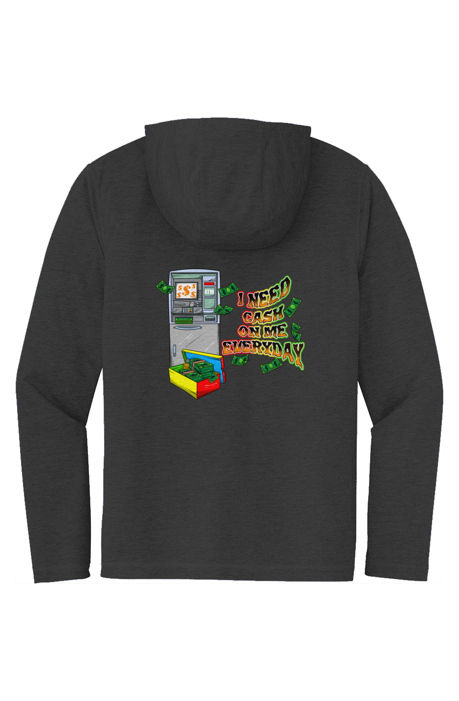 Sportin-Tek Long Sleeve Hoodie