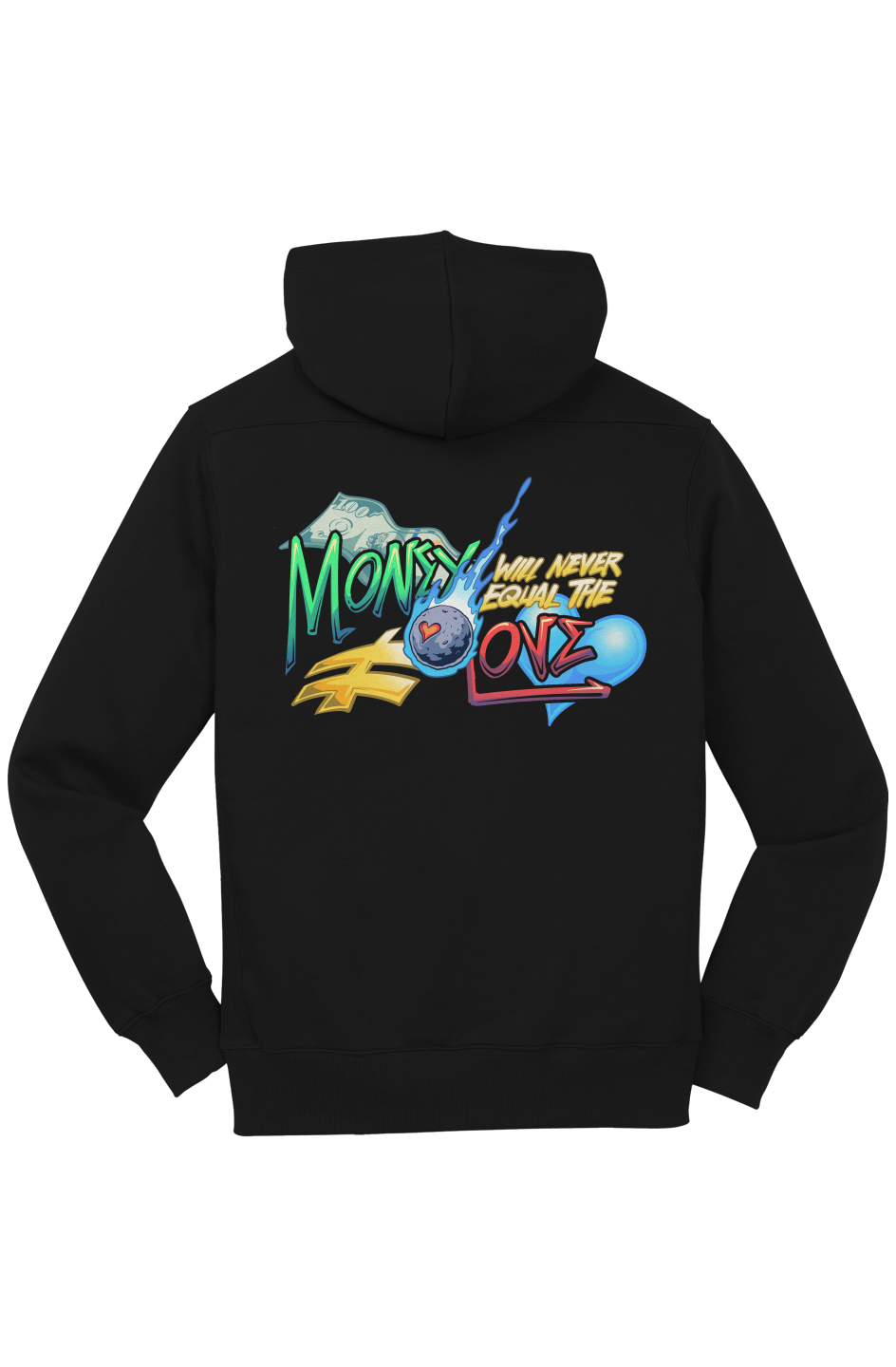 Lace Up Pullover Hooded Sweatshirt